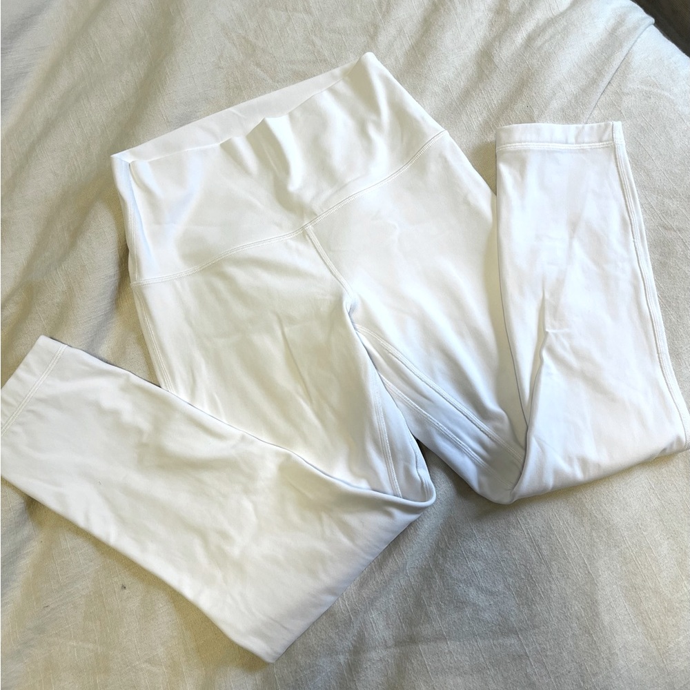 Lululemon Align Crop Leggings in White